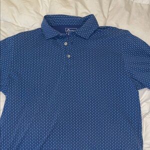 Peter Millar Men's Blue Polo Shirt